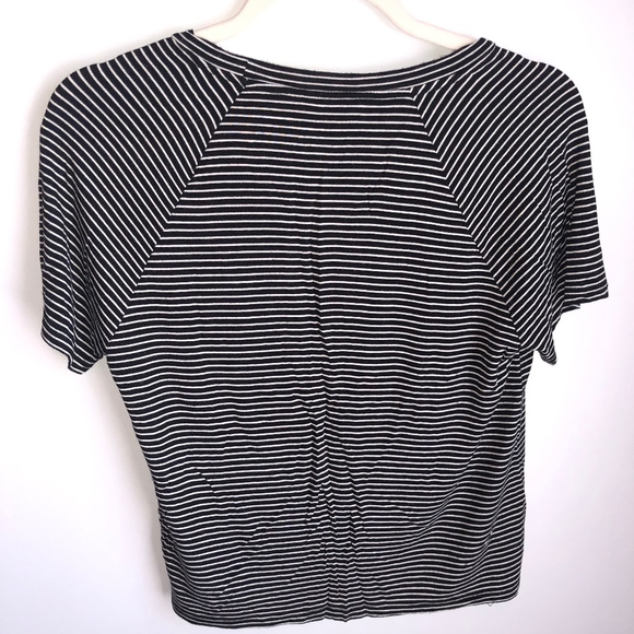 American Eagle Stripped Short Sleeve - Picture 2 of 2